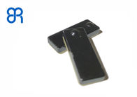 سيراميك مضاد للمعدن RFID علامة صلبة صغيرة الحجم أسود حساسية عالية -17 dBm