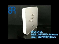 هوائي قارئ RFID UHF BRA-01DL 9dBic للاستقطاب المتبادل لتطبيقات المجال البعيد