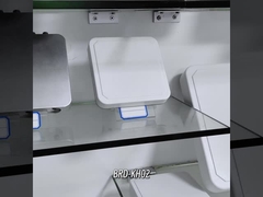 BRD-KH02 قارئ RFID طويل المدى UHF / قارئ UHF RFID متكامل مع هوائي 6dbi قراءة المسافة 6M